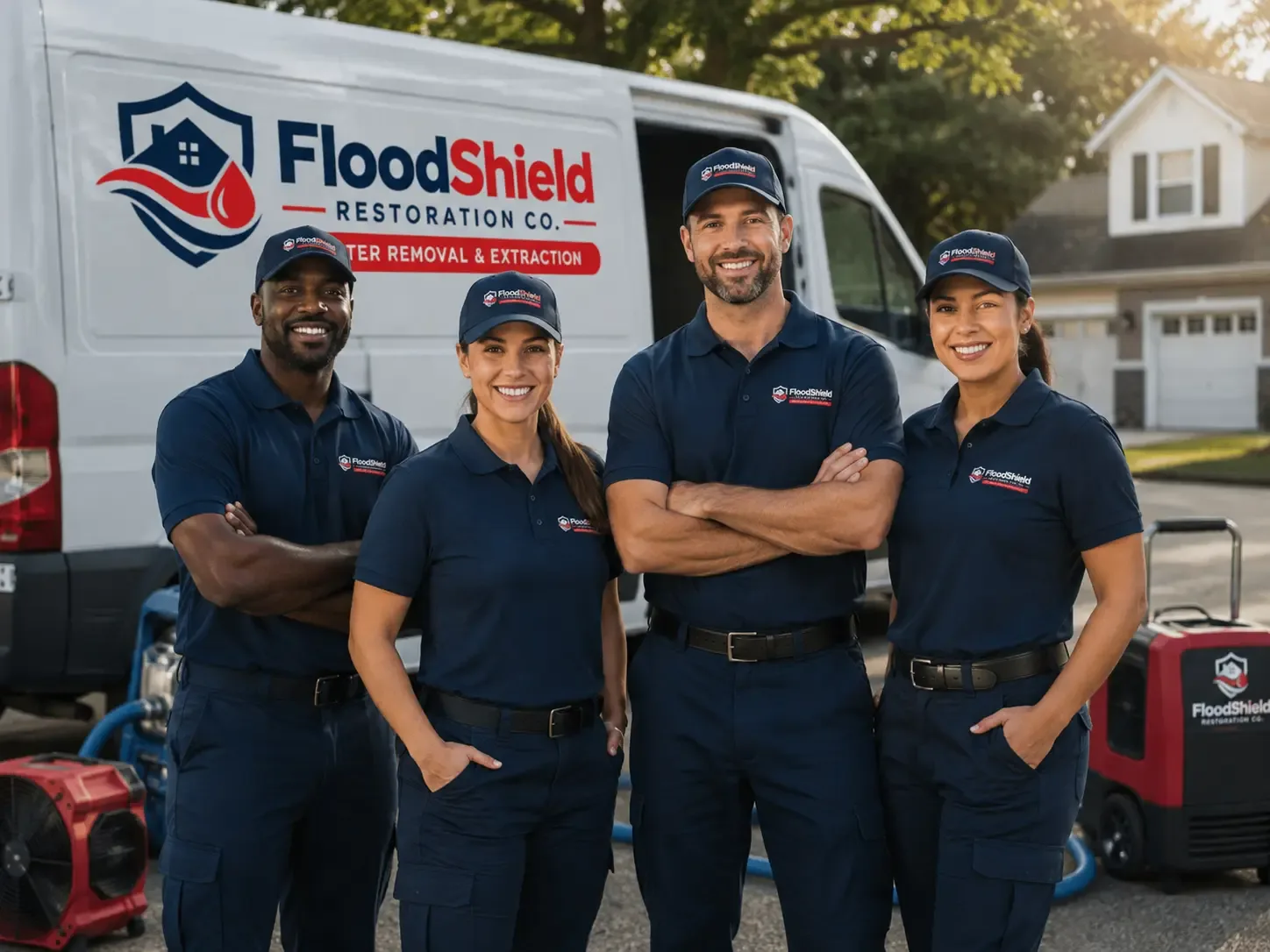 Flood Damage Restoration company in Melrose, OH